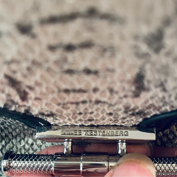 Aimee Kestenberg Crossbody Bag with Snakeskin Look Details - Picture 4 of 9